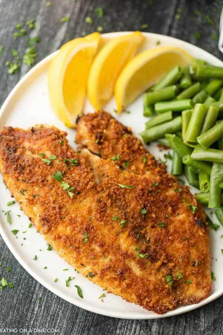 Baked Parmesan Crusted Tilapia Baked Parmesan Tilapia Recipe In Minutes