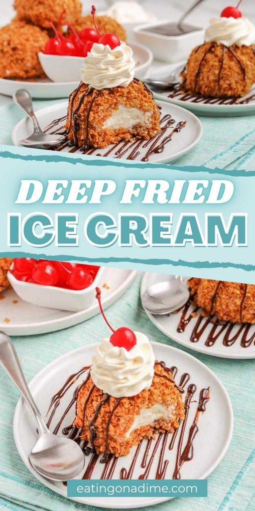 Deep fried ice cream - How to make fried ice cream