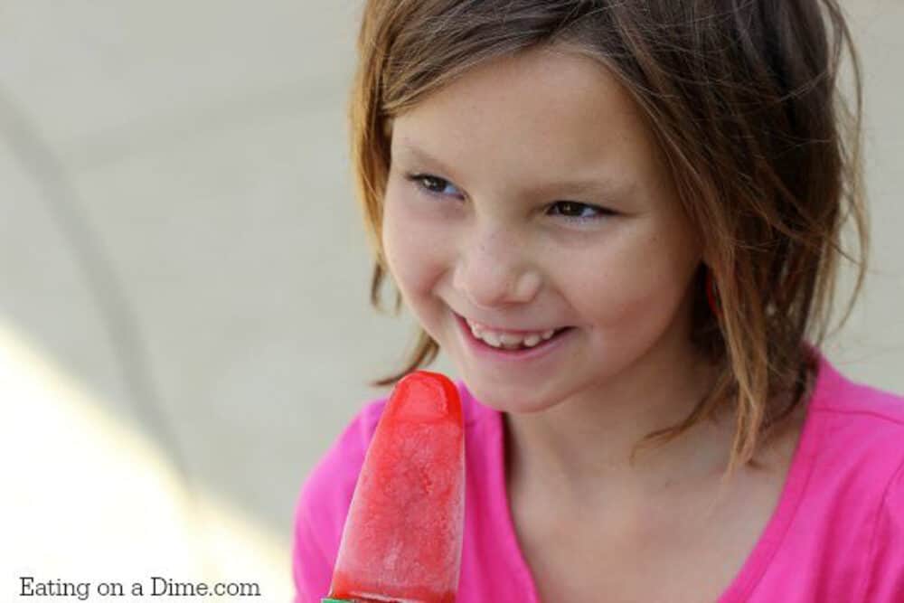 Jello Popsicles Recipe (and VIDEO) - Homemade Popsicles with Jello