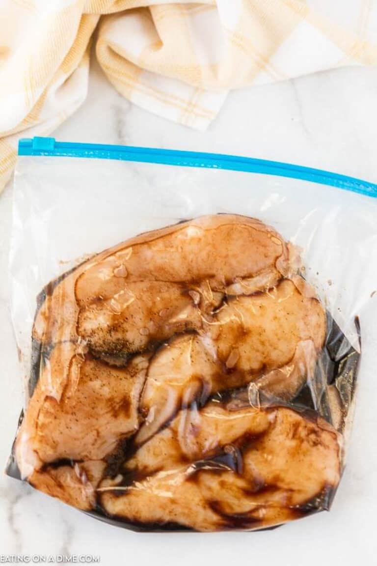 Balsamic glazed chicken - easy balsamic chicken marinade