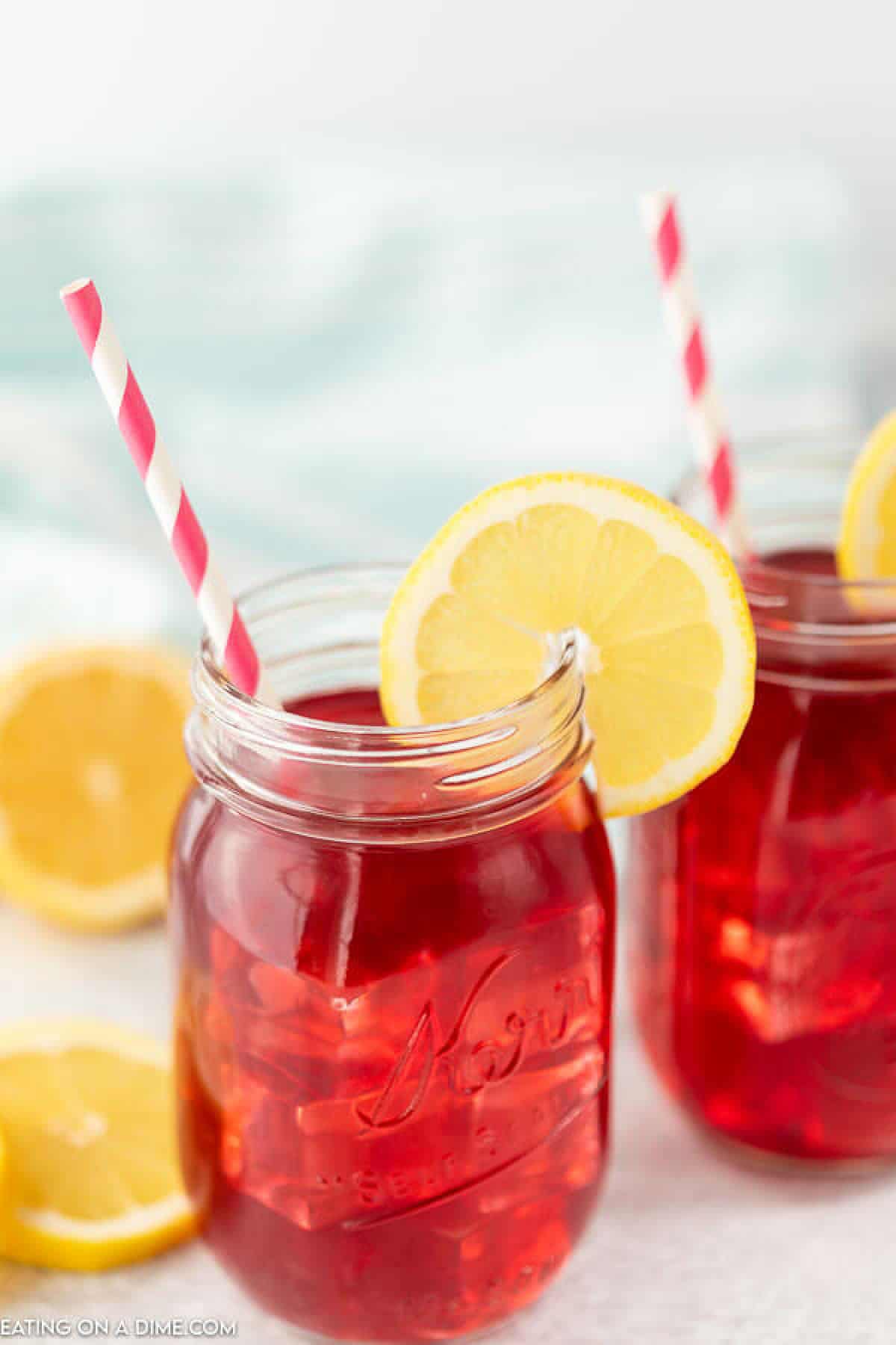 Make this refreshing Starbucks passion tea lemonade recipe at home. Save money and enjoy your favorite drink in minutes for less.
