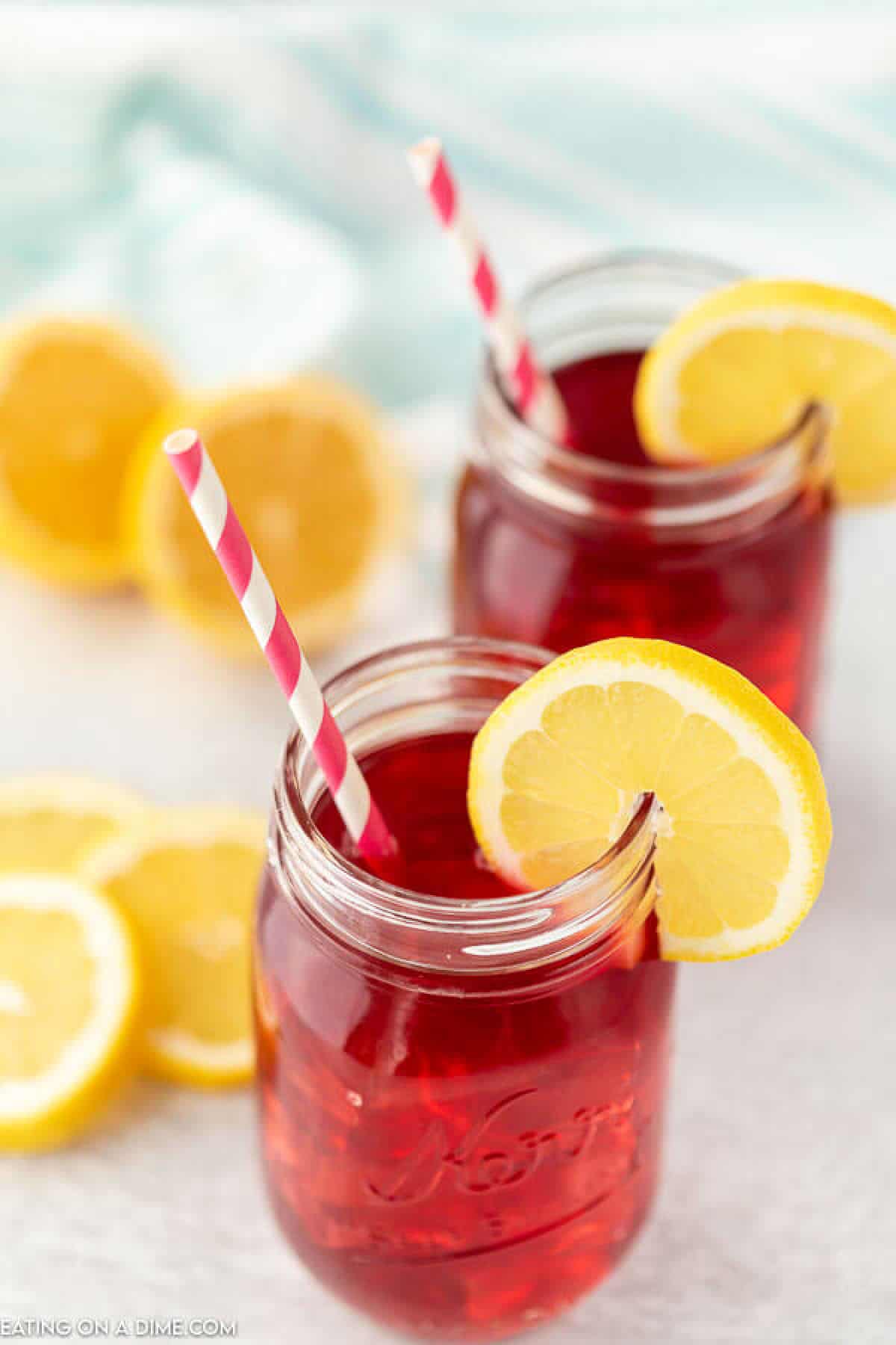 Make this refreshing Starbucks passion tea lemonade recipe at home. Save money and enjoy your favorite drink in minutes for less.
