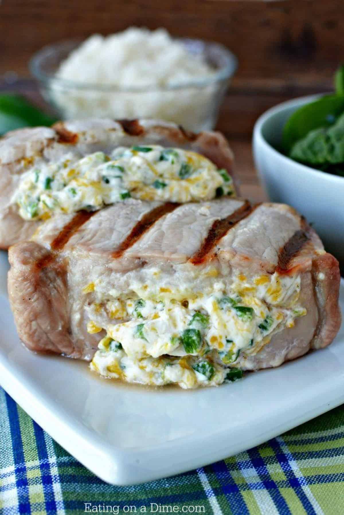 jalapeno poppers stuffed pork chop