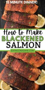 Blackened salmon - how to make blackened salmon