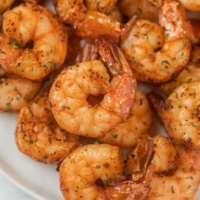 Easy Air Fryer Shrimp Recipe - Eating on a Dime