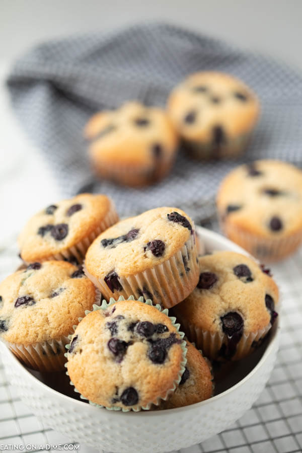 Easy Blueberry Muffin Recipe VIDEO Homemade Blueberry Muffin