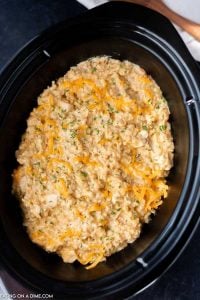 Crock Pot Chicken and Rice Recipe (& VIDEO!) - Easy Chicken and Rice