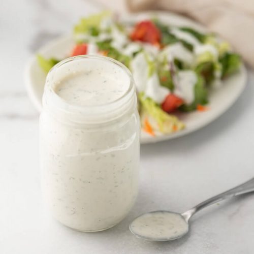 Homemade ranch dressing - easy homemade dressing