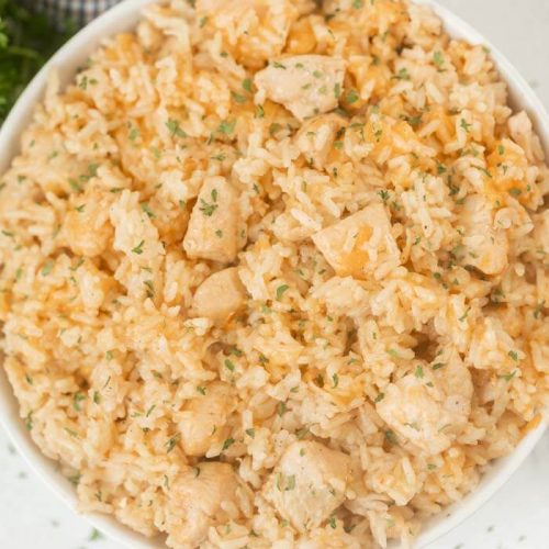 Pressure Cooker Chicken and Yellow Rice Recipe - Reuse Grow Enjoy