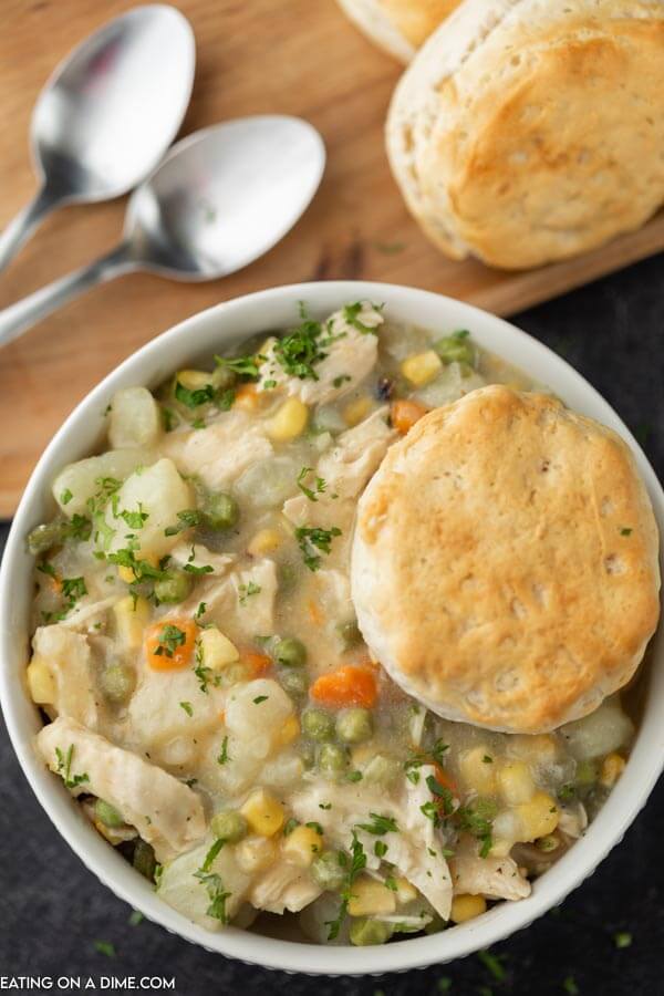 Deconstructed Chicken Pot Pie - THE MEAL PREP MANUAL