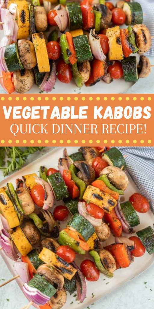Vegetable kabobs recipe - Grilled Vegetable Kabobs