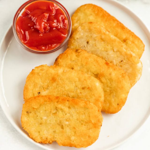 Air fryer hashbrowns recipe - Make hashbrowns in air fryer in 15 minutes