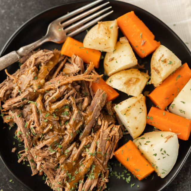 Easy crock pot roast recipe