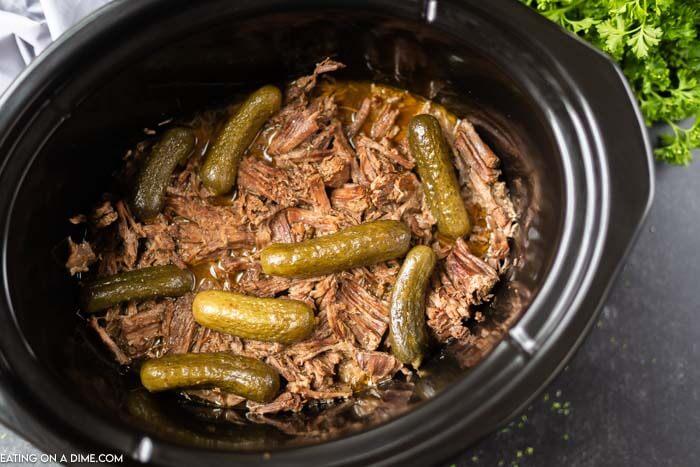 Crock pot dill pickle roast - slow cooker dill pickle pot