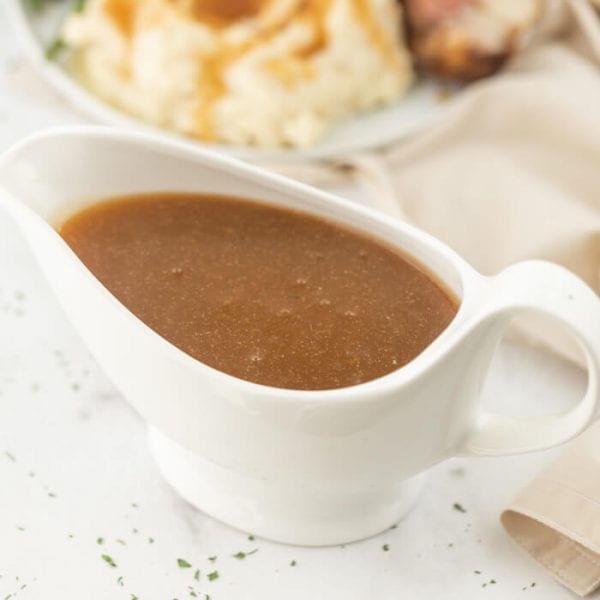 Homemade Brown Gravy Recipe (& VIDEO!) - Eating on a Dime