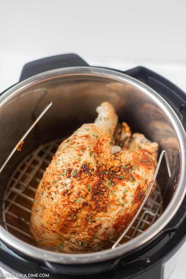 Instant pot turkey breast - easy pressure cooker turkey breast