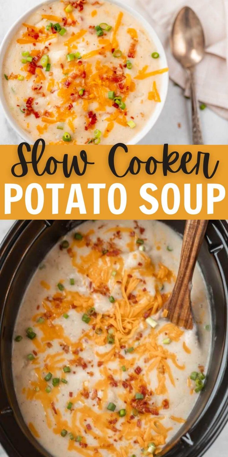 Crockpot Potato Soup Recipe (& VIDEO!) - Loaded Potato Soup