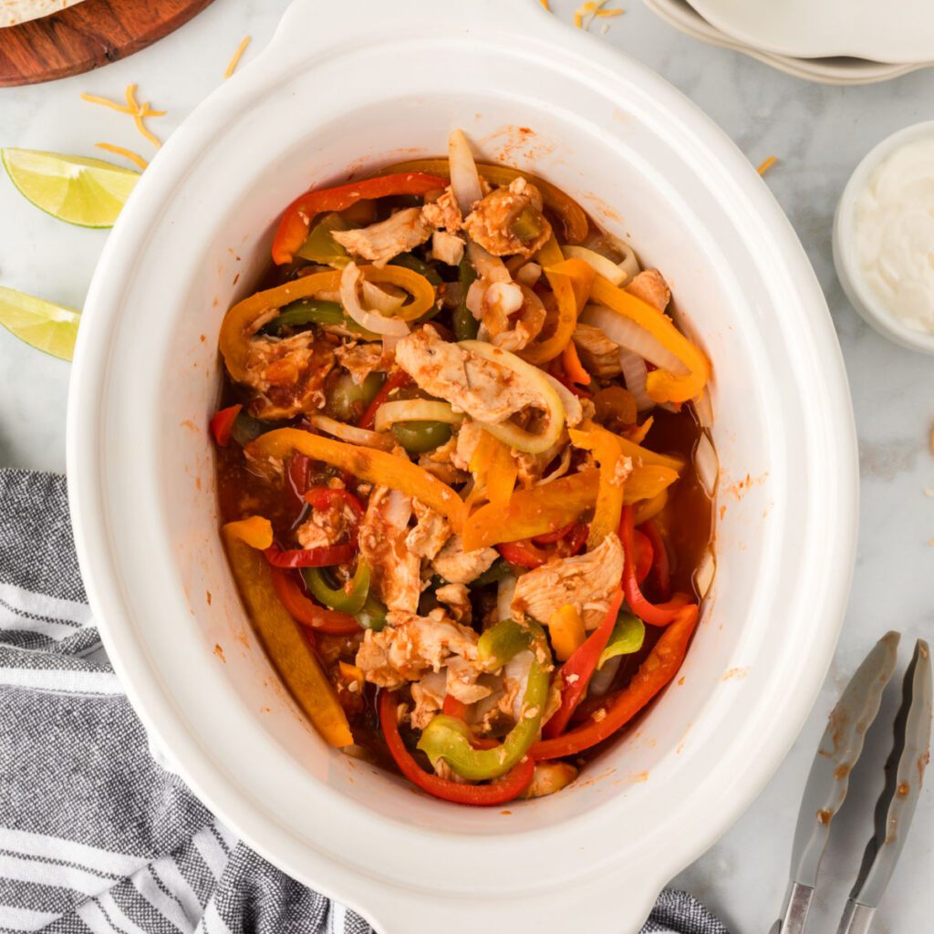 Crockpot Chicken Fajitas Recipe Only 4 Ingredients 6975