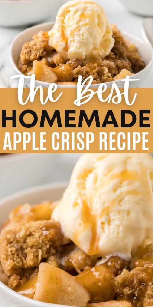 Apple crisp recipe - Easy apple crisp recipe with oats