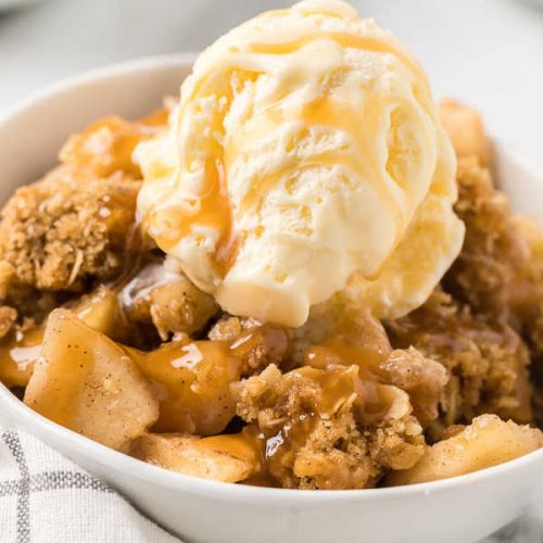 Apple crisp recipe - Easy apple crisp recipe with oats