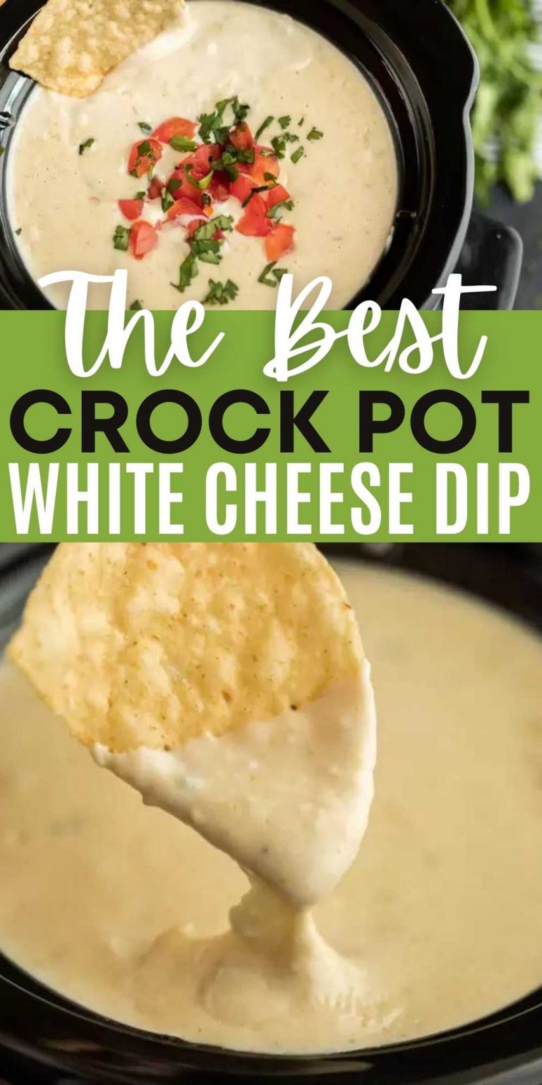 Crock pot white queso dip (& VIDEO!)- White Queso Dip recipe