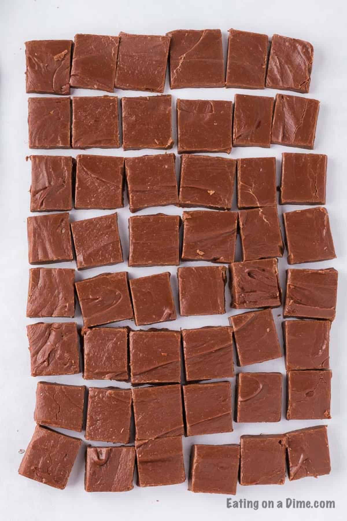 fudge squares
