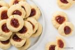 Easy Raspberry Thumbprint Cookie Recipe - Eating On A Dime