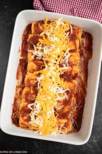 Cheese Enchilada Recipe - Eating on a Dime