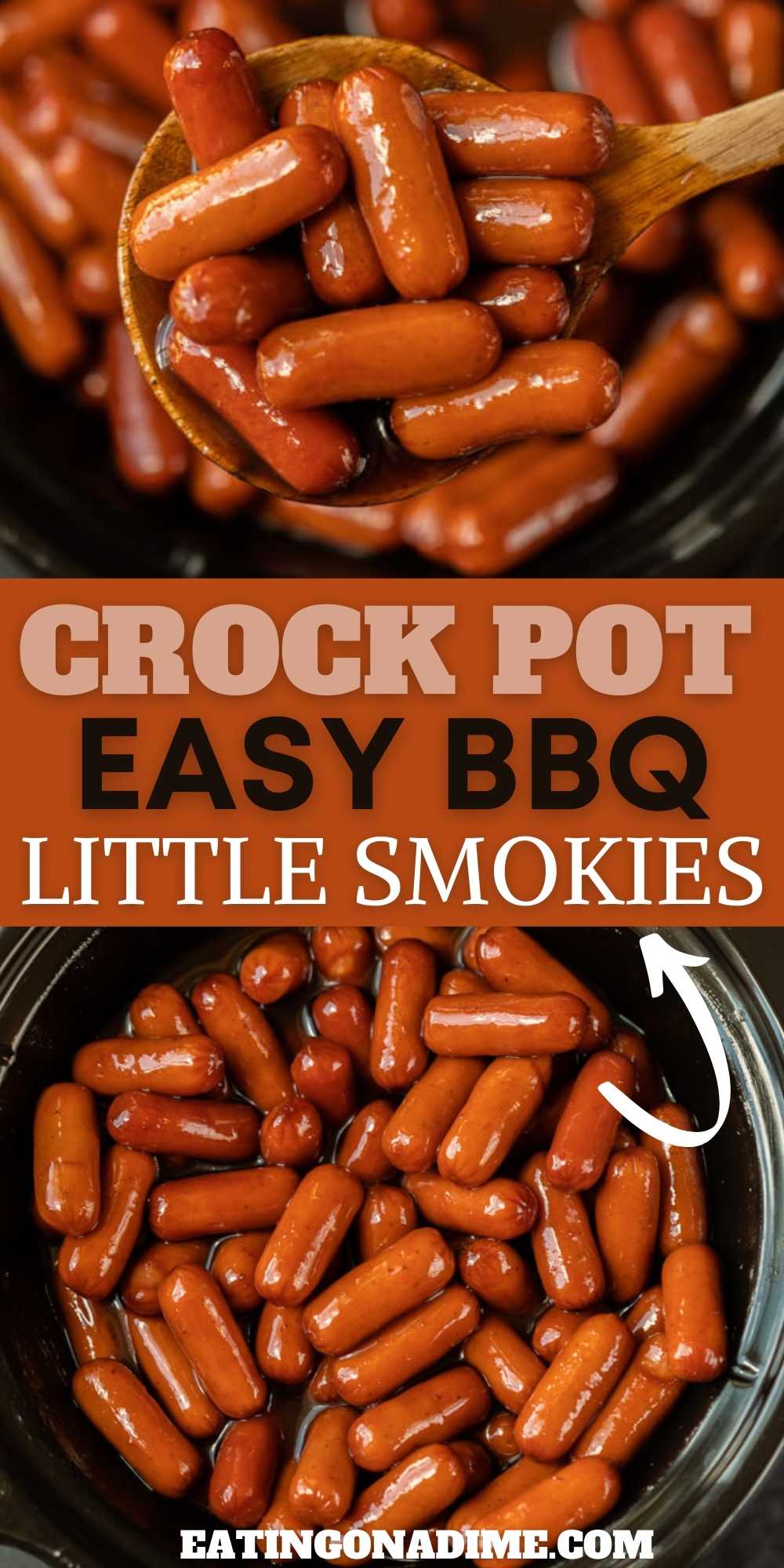 Crock Pot Little Smokies Recipe - Just 3 Ingredients!