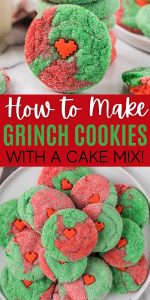 Grinch Cookies Recipe - Easy Grinch Crinkle Cookies