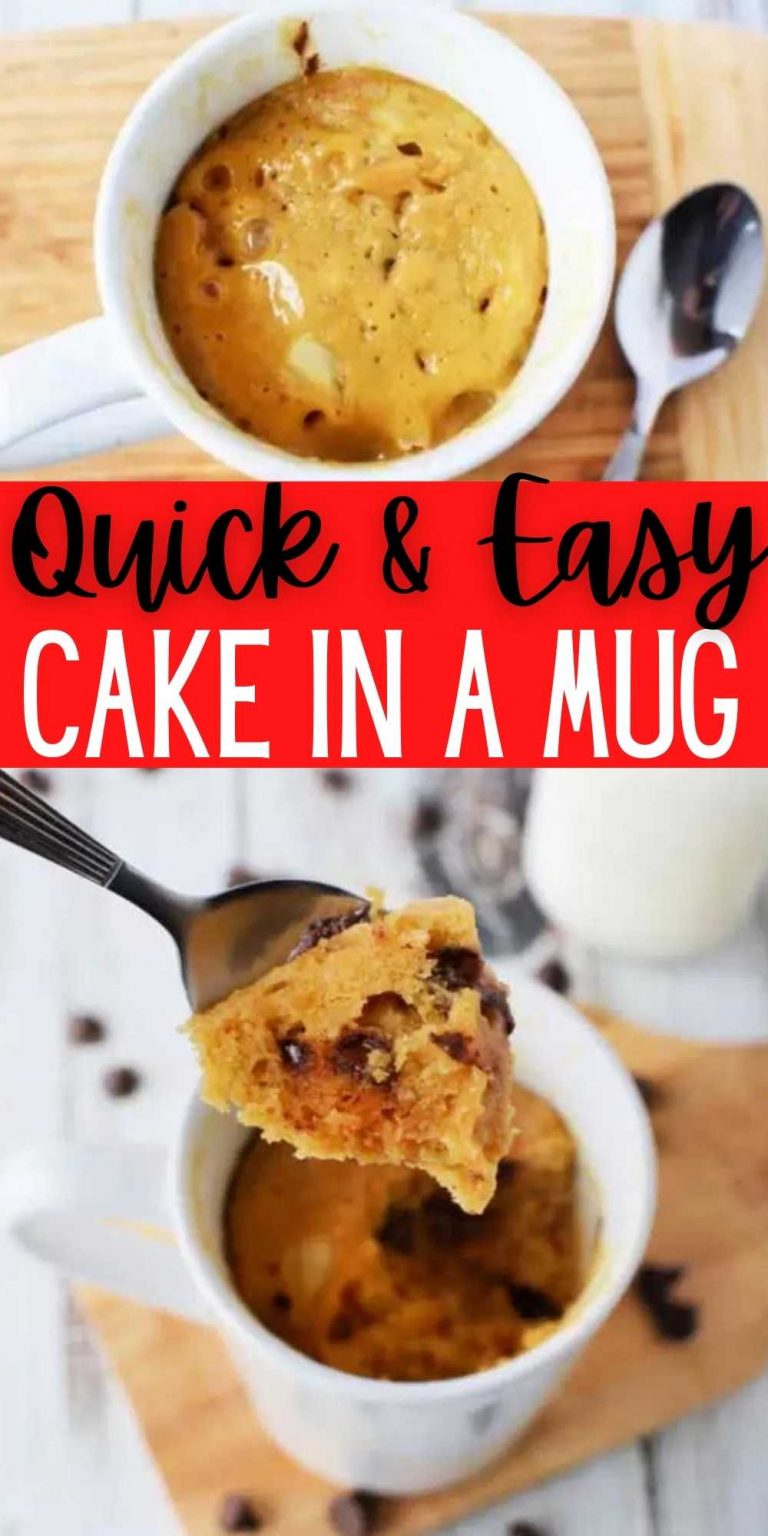 How To Make A Mug Cake From Scratch Easy Microwave Mug Cake 7295