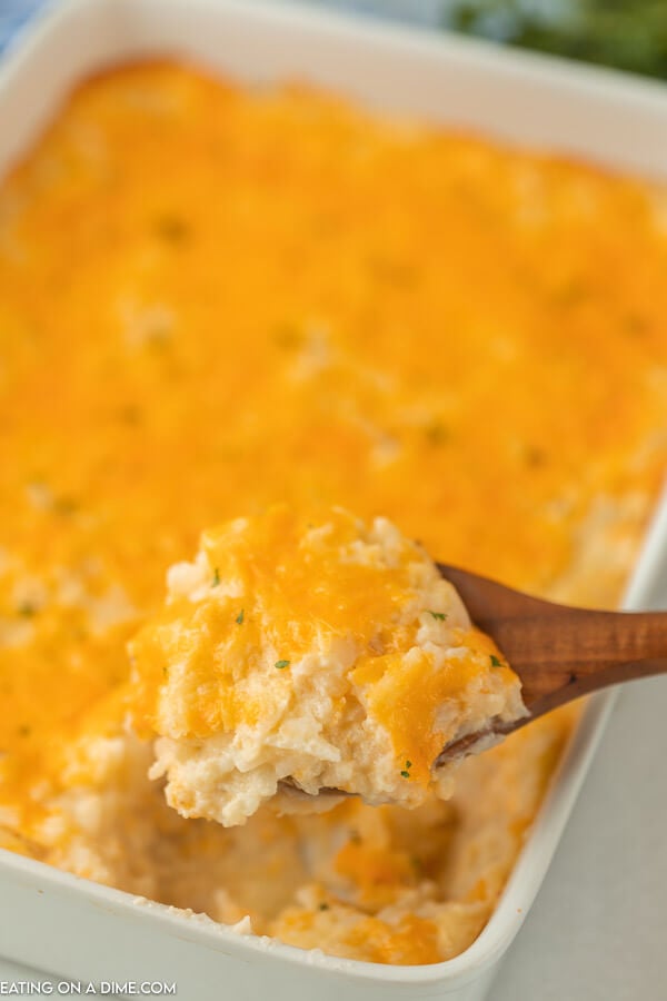 Cheesy Potato Casserole Recipe & VIDEO!