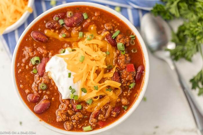 Instant pot cowboy chili - Ready in less than 20 minutes