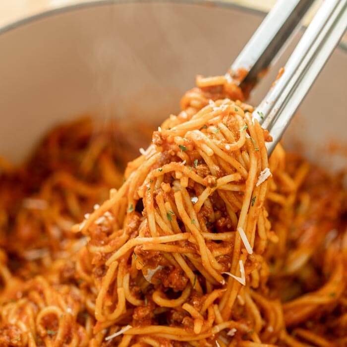leerplan tetraëder lijst One Pot Spaghetti Recipe - how to make One Pot Spaghetti