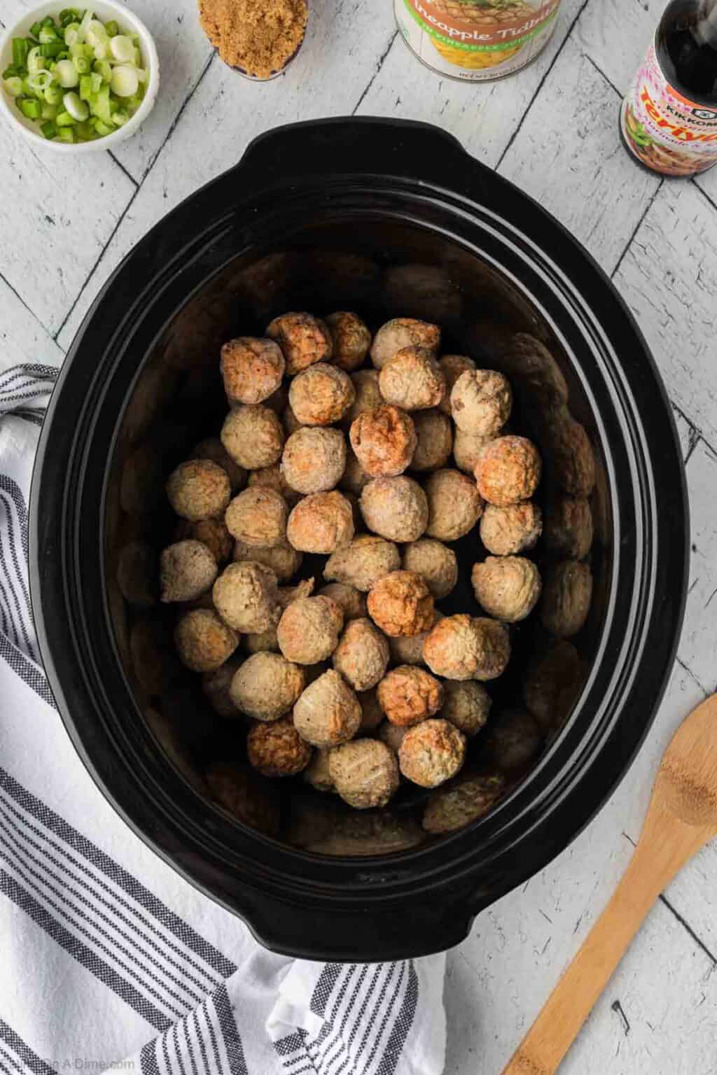 Crockpot Teriyaki Meatballs Recipe