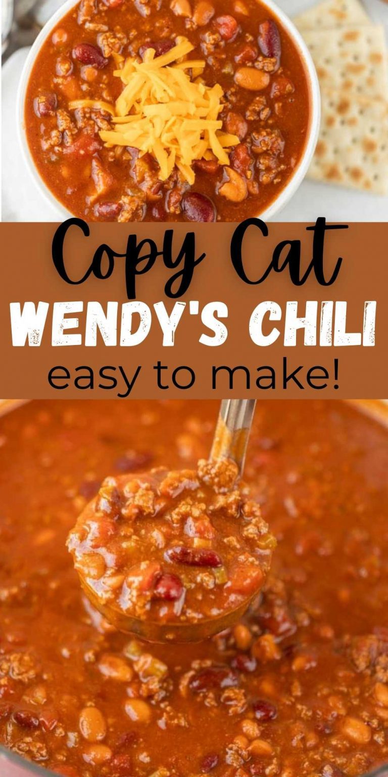 Wendy's Chili Recipe (& VIDEO!)