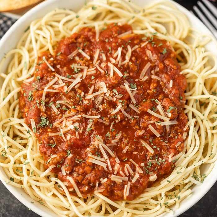 Crock Pot Spaghetti Sauce Recipe Crock Pot Spaghetti