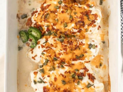 Low-Carb Cheesy Leftover Turkey (or Chicken) Jalapeno Popper