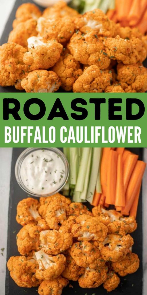 Roasted Buffalo Cauliflower Recipe - Eating on a Dime
