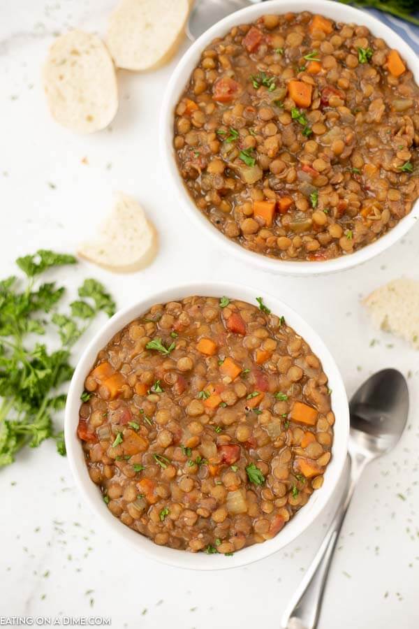 Slow Cooker Lentil Soup Recipe - Easy and Delicious!