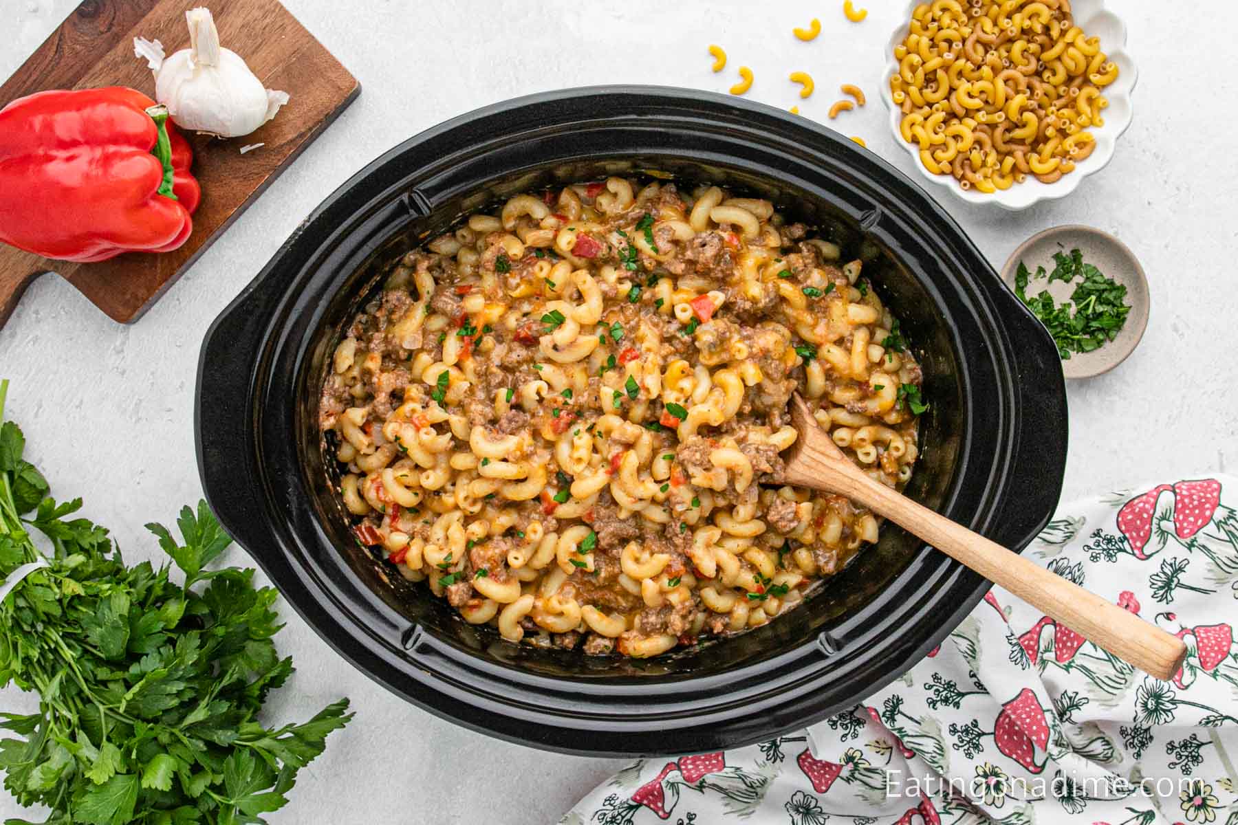 The Best Crockpot Meatloaf - The Chunky Chef