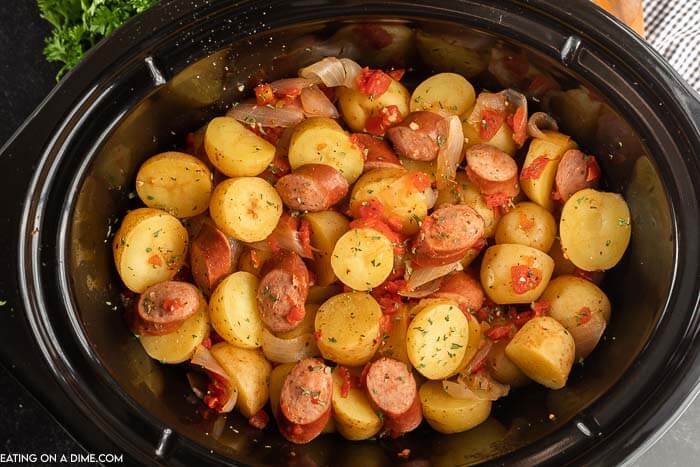 Red Potatoes In Crock Pot, Slow Cooker Potatoes