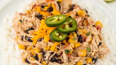 Instant Pot Fiesta Lime Chicken - creamy and delicious!