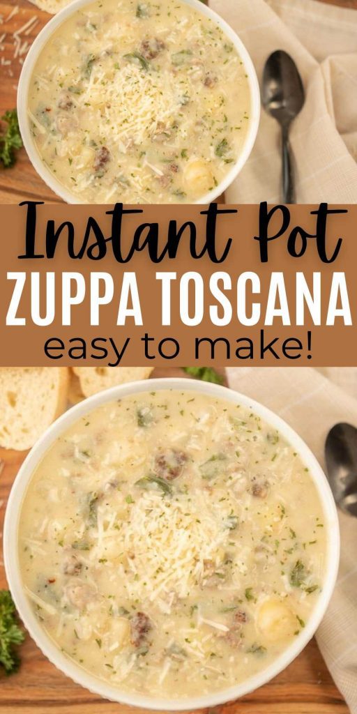 Instant Pot Zuppa Toscana - ready in minutes