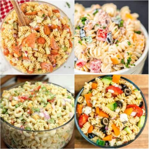 Salad Supreme Pasta Salad - Eating on a Dime