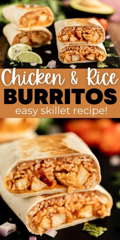 Chicken Burrito Recipe - The Best Chicken Burrito Recipe
