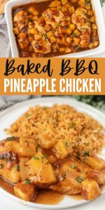 Baked Pineapple BBQ Chicken Recipe - Easy Pineapple Barbecue Chicken