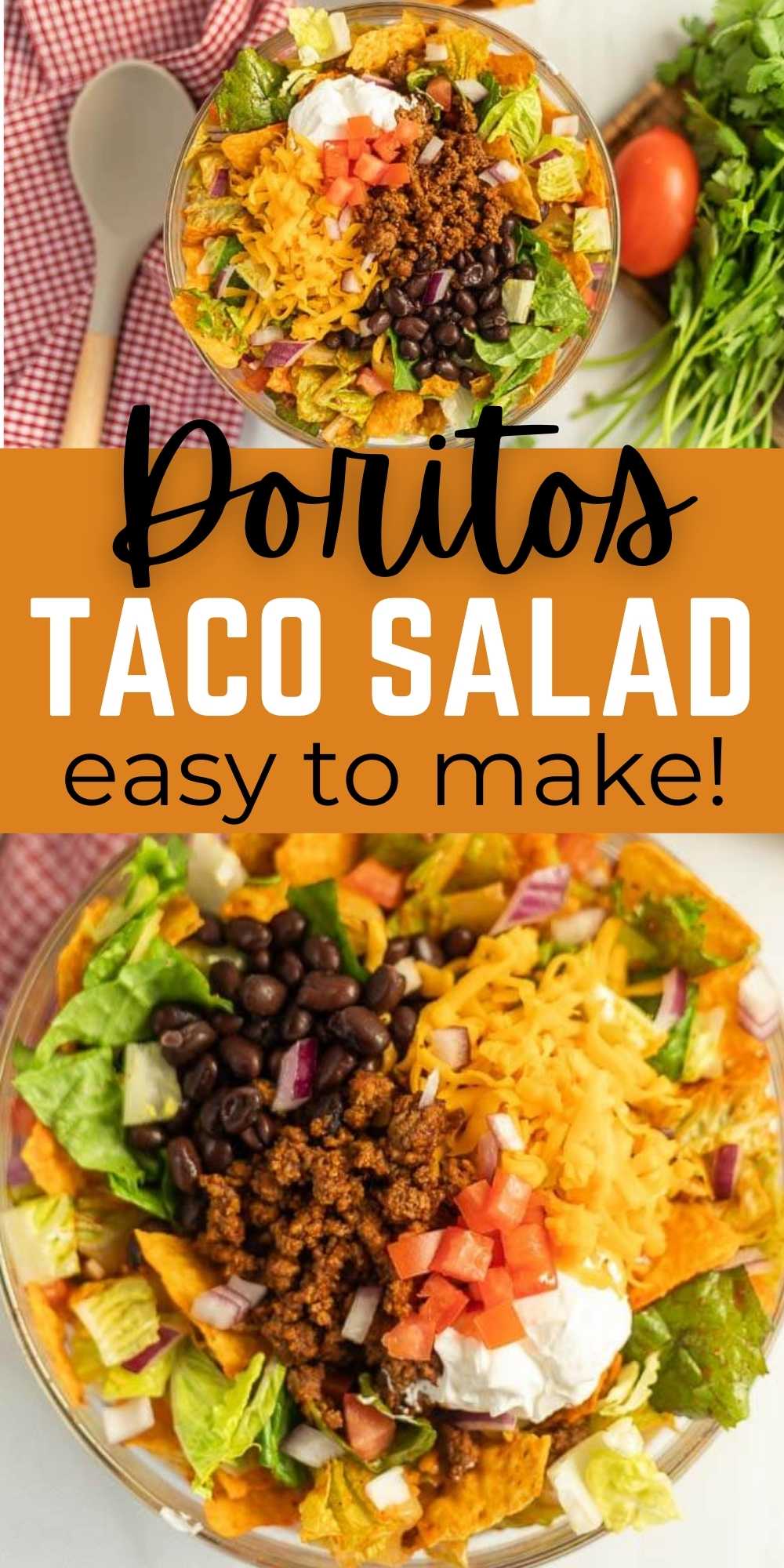 Doritos Taco Salad Recipe - Eating on a Dime
