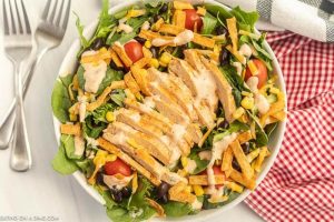 Chick-fil-a Spicy Southwest Salad Recipe - Eating on a Dime