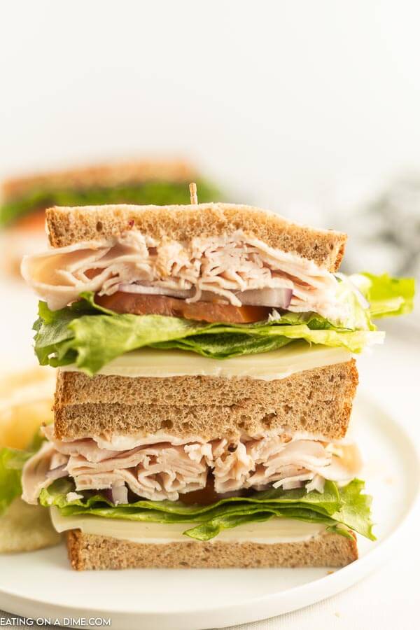 Best Turkey Sandwich Recipe - Eating on a Dime